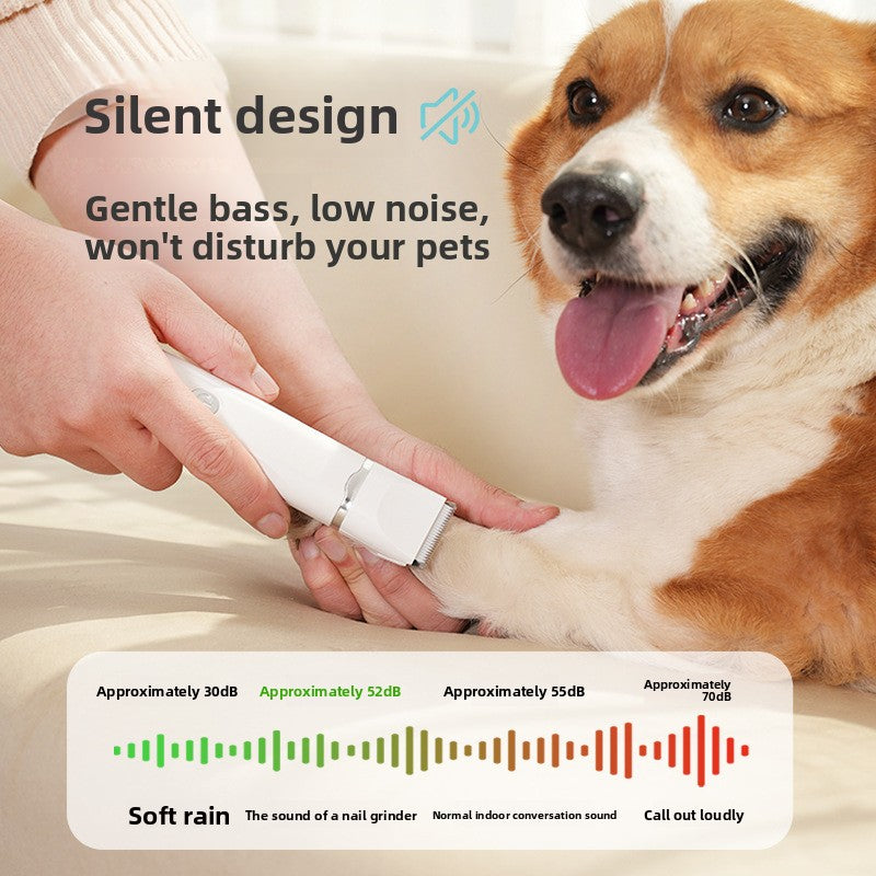Professional Pet Grooming Clipper with Nail Grinder